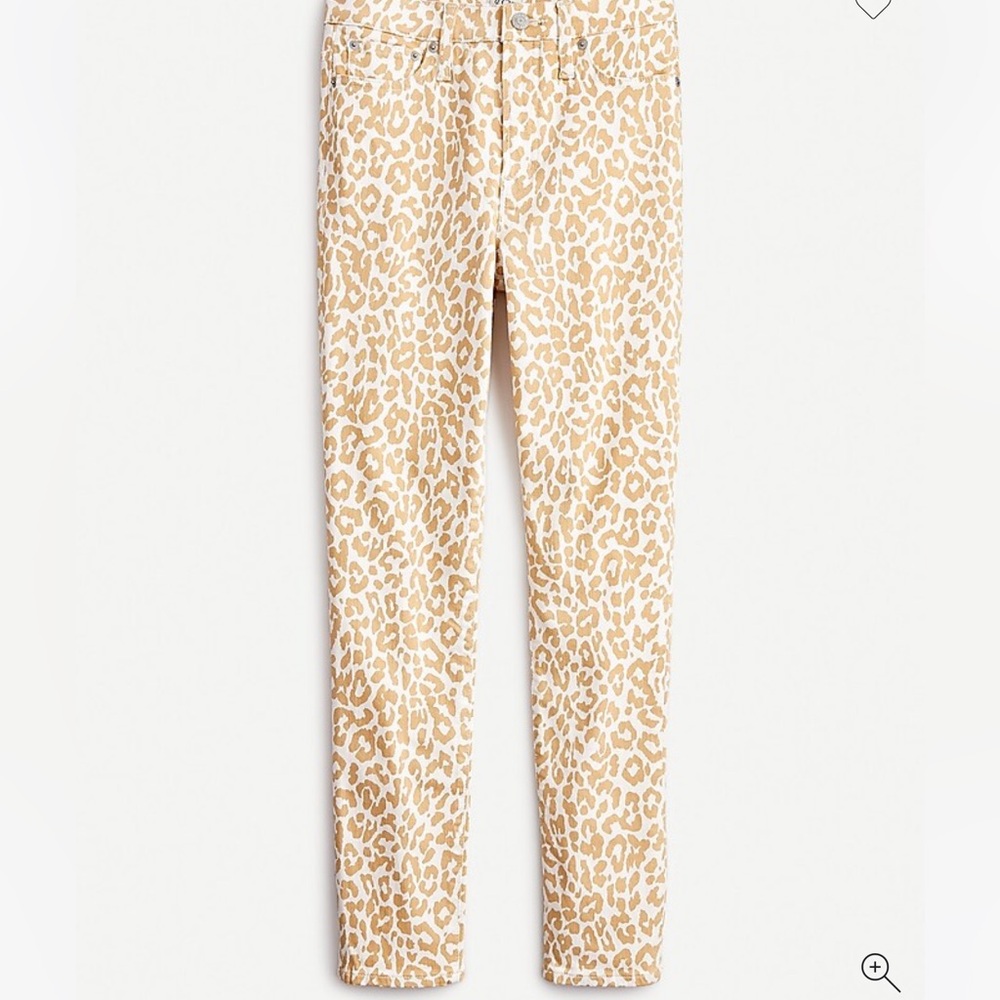 J.Crew 10” high rise toothpick jeans